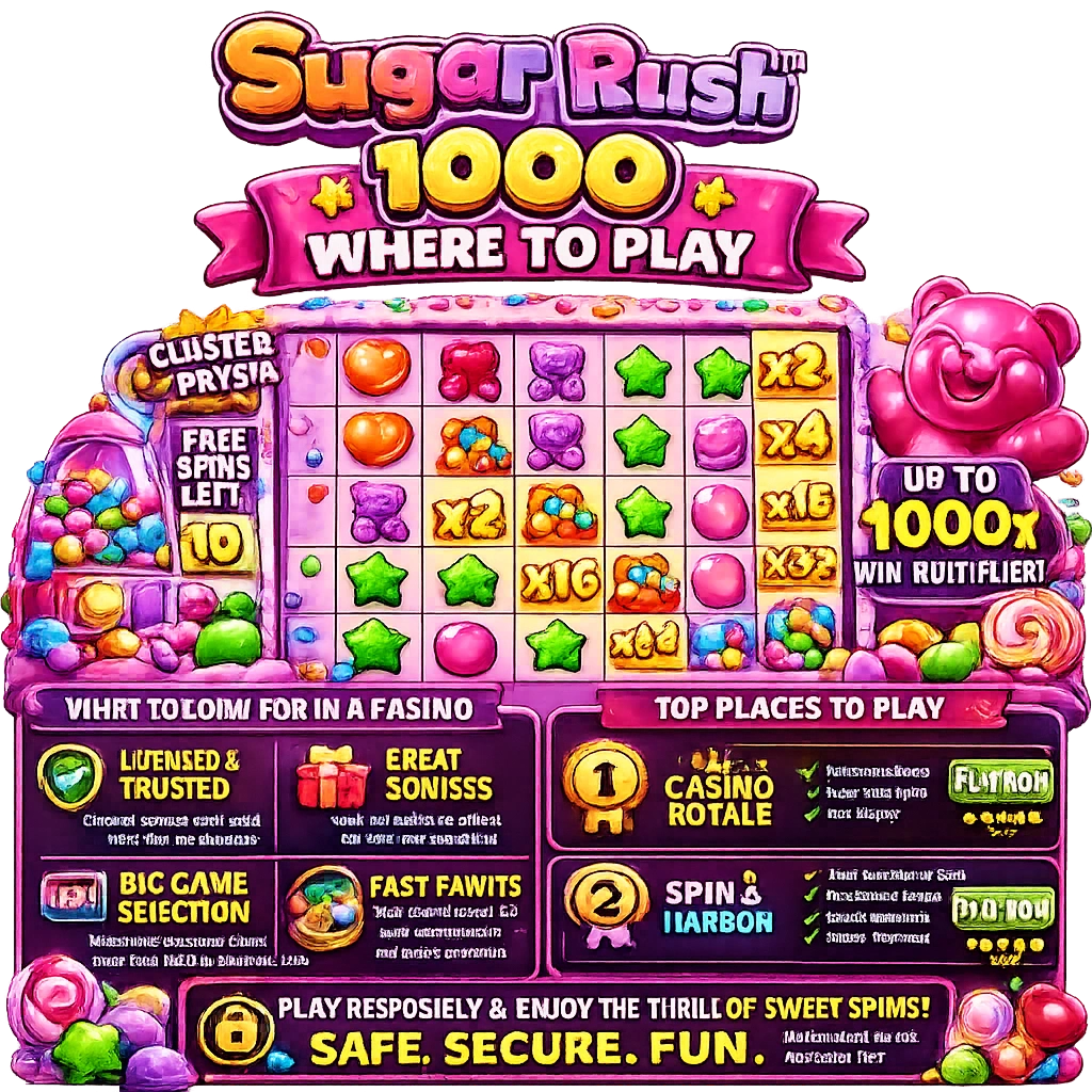 Where to Play Sugar Rush 1000