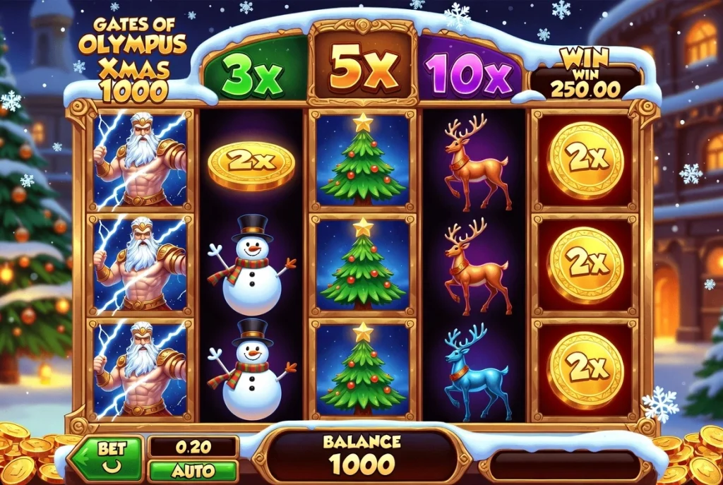 Gates of Olympus Xmas 1000 game